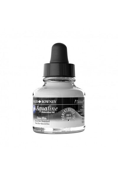 Daler Rowney Aquafine - Watercolor Ink 29.5ml - Chinese White