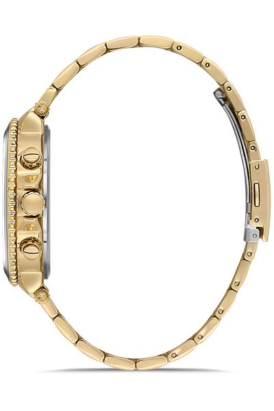 DAVID GUNER David Güner Men's Watch Dg-8424Ga-B10 45 mm Gold