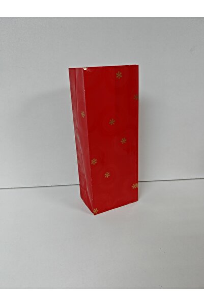 arminow YILBAŞI TEMALI RENKLİ DESENLİ KESE KAĞIDI - HEDİYE POŞETİ - 8x20x5 CM - 10 ADET - Ç021