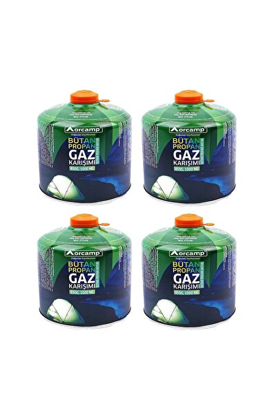 Orcamp Kamp Gaz Kartuşu Siboplu 450gr 4'lü Set