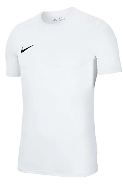 Nike Bv6708-103 Dri-fit Park Vi Jsy Ss T-shirt Ανδρική φανέλα ποδοσφαίρου Λευκό-μαύρο