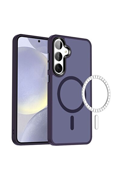 Samsung Galaxy S24 Plus Case Camera Upgraded Matte Back Surface Hard Cover with Magsafe Charging
