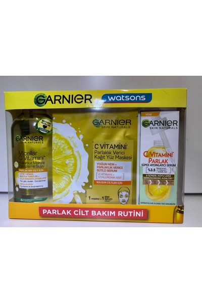 Watsons GARNİER parlak cilt bakım