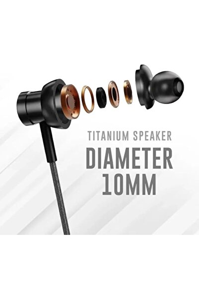 HiFuture Hi5 Hi-Res Audio Wired Headphone with Type-C Jack, Soft Anti Winding Cable Headphone