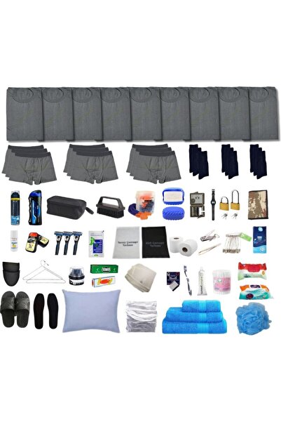 Mrc tactical Havacı 9'lu Her Şey Dahil Bedelli Askerlik Seti - Fanila, Boxer,...