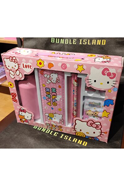 bundle island Μεγάλο σετ χαρτικών με φιγούρα Hello Kitty