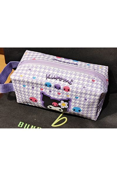 bundle island Kuromi Figured Oversized Pencil Case / Makeup Bag
