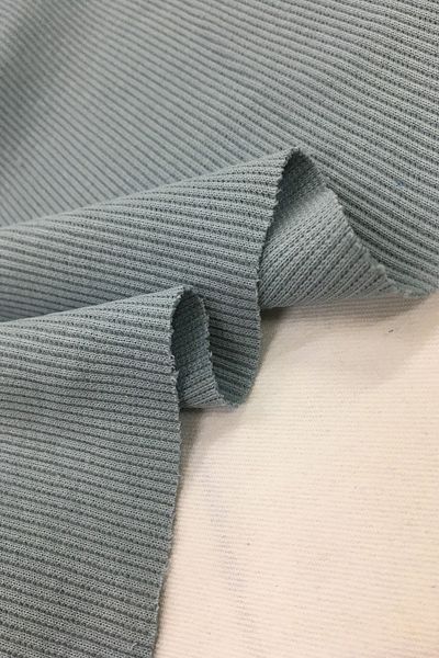 Yiğit Kumaş Mint Camisole - Rib Fabric Thick Design