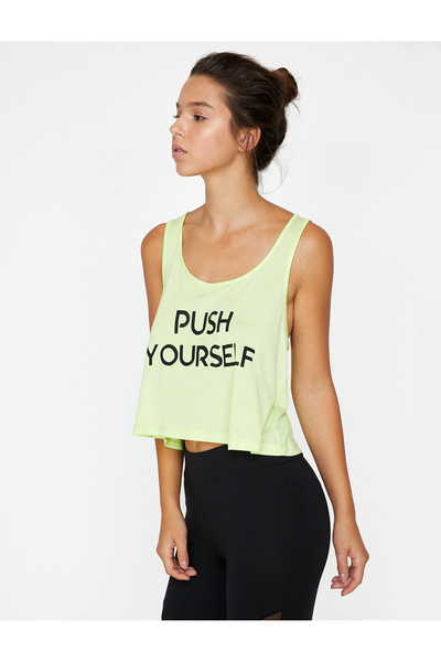 Koton Written Printed Undershirt