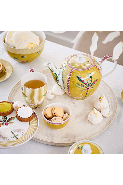 Pip Studio La Majorelle Sarı Porselen Kase 12 Cm