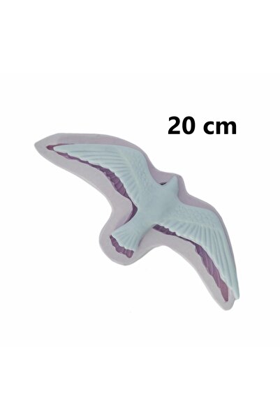 morlalem m 20cm Martı Kuş Silikon Kalıp K-1003, Kokulu Taş Sabun Alçı Mum Kalıbı