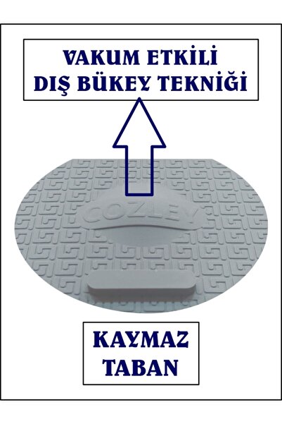COZLEY Lavabo Kötü Koku Giderici Önleyici Silikon Mat Sızdırmaz Lavabo Tıkacı Lavabo Tıpası Evye Kapağı GRİ