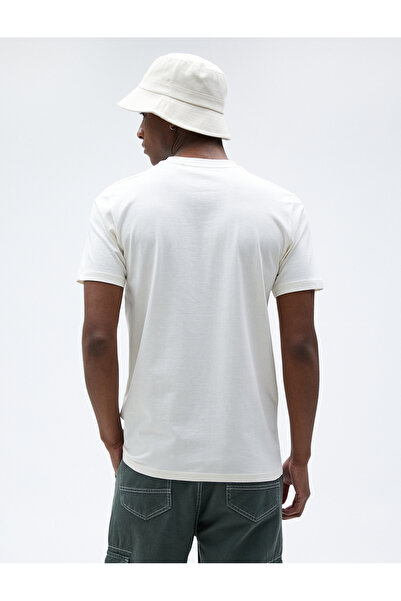 Koton Základní tričko Crew s krátkým rukávem Slim Fit