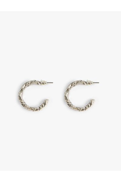 Koton Hoop Earrings with Twist Detail