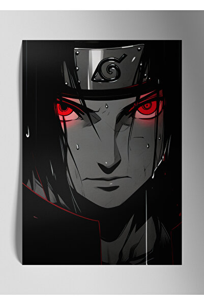 DekorHane İtachi Uchiha Naruto Anime - Metal Tablo