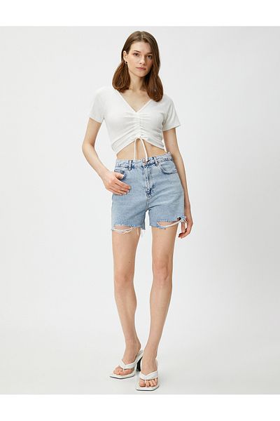 Koton Women's T-Shirt - 3sak50074ek