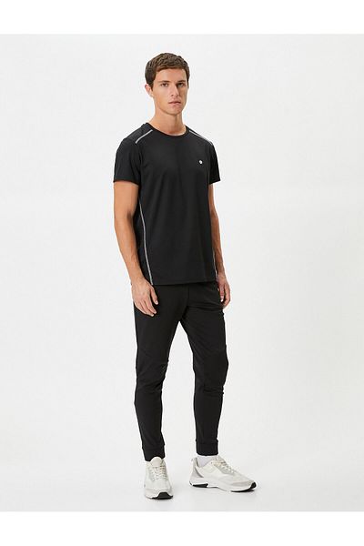 Koton Φούτερ Jogger με λεπτομέρεια ραφής, δαντέλα στη μέση και τσέπη