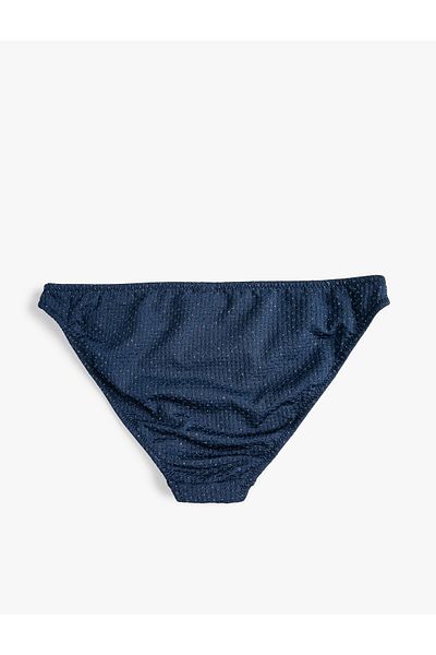 Koton Glitzer-Bikinihose mit normaler Taille