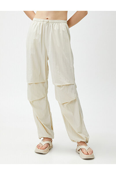 Koton Ležérní padákové kalhoty se skládacím detailem