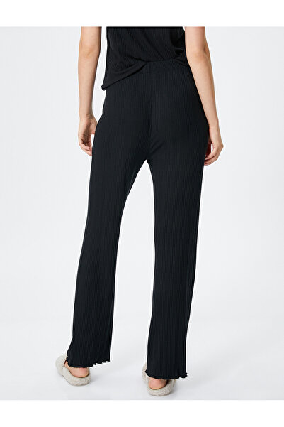 Koton Pajama Bottoms Straight Leg Modal Blended