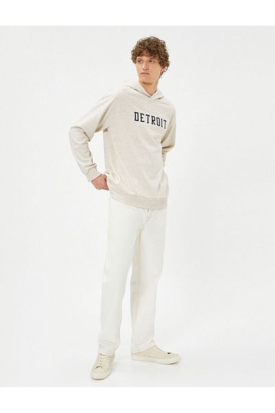 Koton 4wam70128mk Ανδρικό Sweat Grey