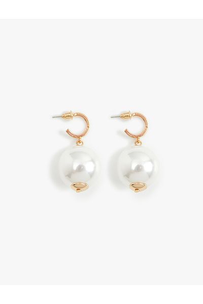 Koton Dangle Pearl Earrings