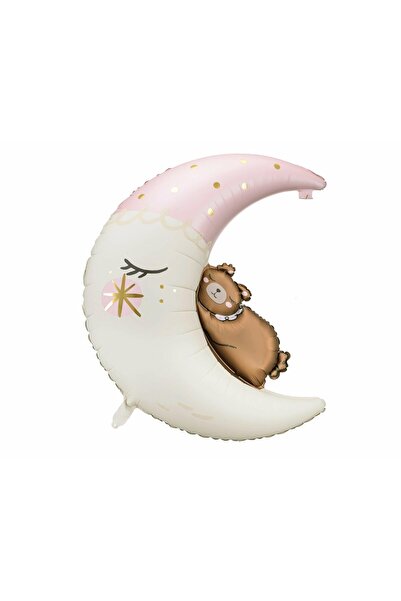 Adana Pasta Malzemeleri بالون القمر المغلف بالورق 86X76 سم - 5193