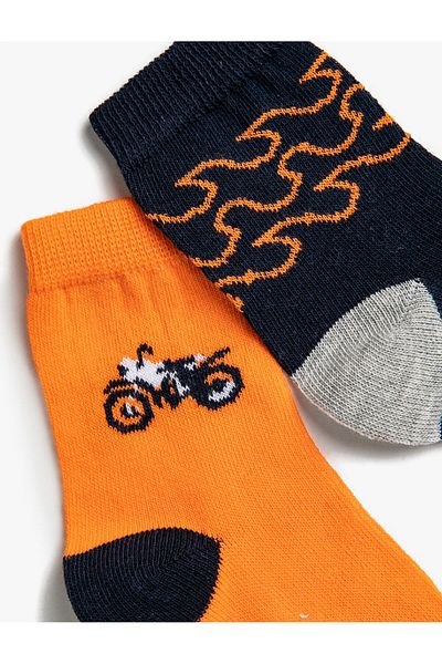 Koton Printed Socks Set