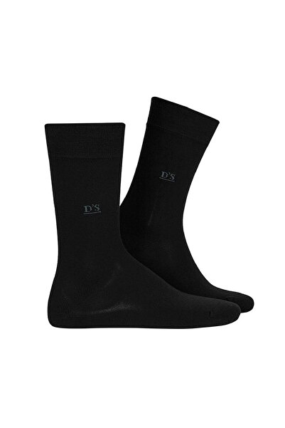 D'S Damat Bamboo Gray Black Navy Blue 3-Piece Socks Set