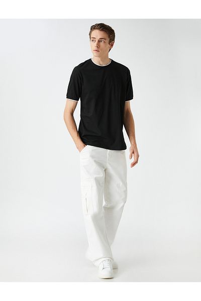Koton Basic Cotton T-Shirt Crew Neck Short Sleeve