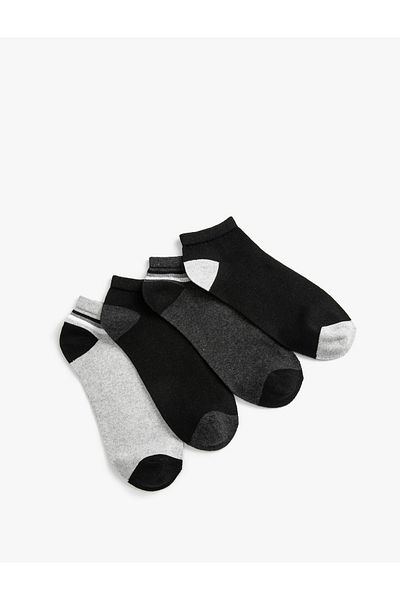 Koton Set de 4 ciorapi papuci