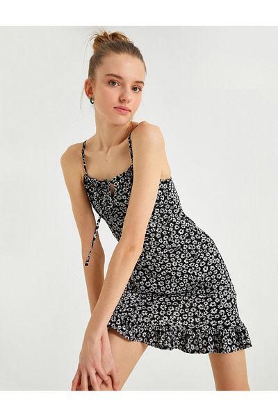 Koton Rochie mini cu bretele subțiri