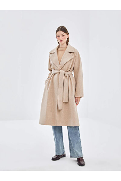 LC Waikiki Γυναικείο παλτό με γιακά τζάκετ