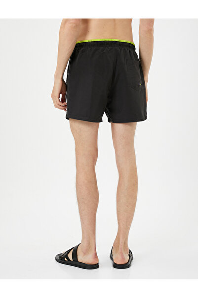 Koton Σορτς μαγιό Κοντό στη μέση με κορδόνι επάνω στην τσέπη