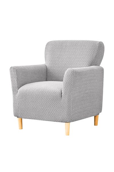 nurlan Brick Pattern Jacquard Sofa Cover,Seat Cover Single Elastic,Washable Sofa Cover