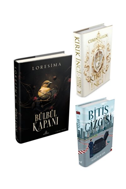 Ephesus Yayınları Bülbül Kapanı, Kırık İnci ve Bitiş Çizgisi Ciltli Set 3 Kit...