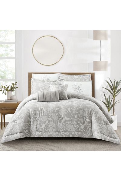 Donetella 5-piece Damask Single Size Comforter Set 170x230 Cm