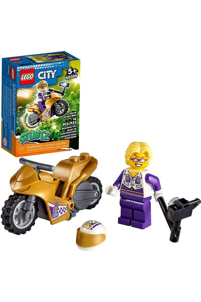 Evelise LEGO CITY MOTOCICLETA DE CASCADORIE PENTRU SELFIE 60309
