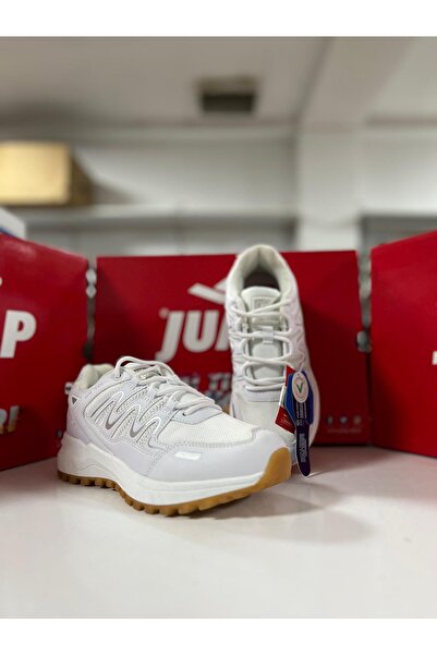 Jump 28792 White Unisex Sports Shoes