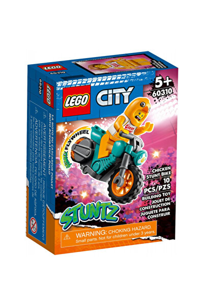 Lego City MOTOCICLETA DE CASCADORII CU GAINA 60310