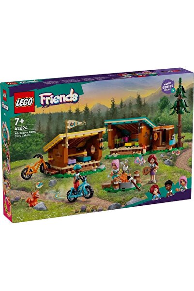Evelise LEGO FRIENDS CABANE CONFORTABILE IN TABARA DE AVENTURI 42624