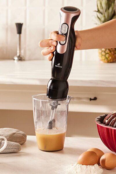 Karaca Pro-multimax Mutfak Robotu/Blender Seti Rosegold 2000 W