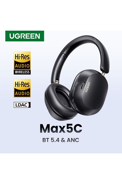 Ugreen سماعة رأس HiTune Max5c Hybrid Active Noise Cancelling - بيضاء