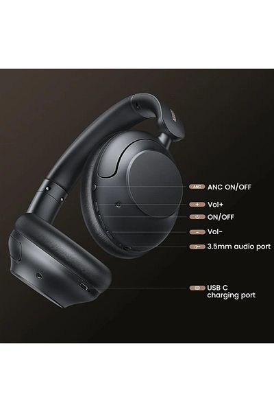 Ugreen HiTune Max5 Hybrid Headphone Over-Ear with ANC - White