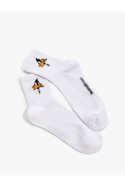 Koton Șosete Donald Duck Socket brodate cu licență