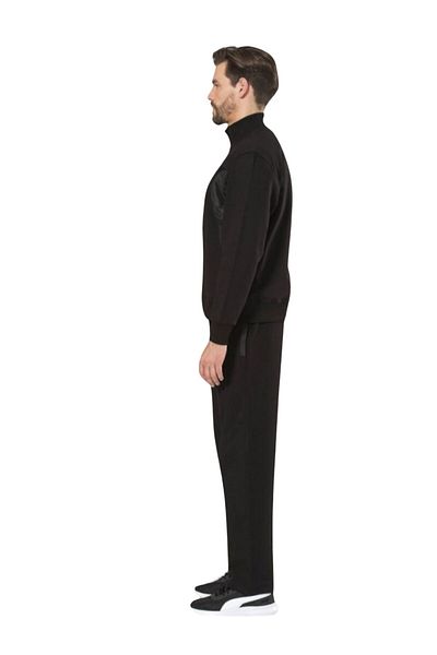 Pierre Cardin Men's Stand Collar Zippered Tracksuit Set