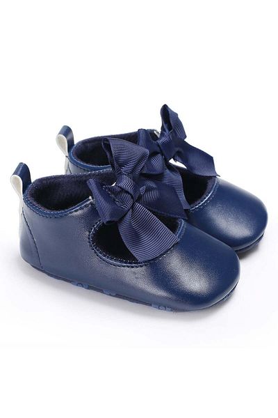 OEM Pantofiori cu fundita Drool (Culoare: Bleumarine)