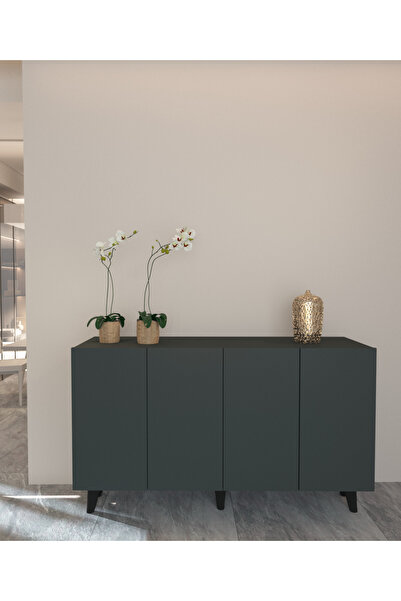 MOBİLYA GEZEGENİ MOBİLYA GEZEGENİ BEĞENİ  KONSOL 120 CM ANTRASİT