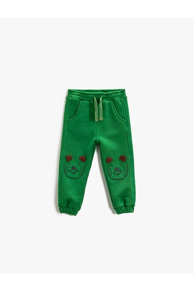 Koton Jogger Sweatpants with Applique Detail