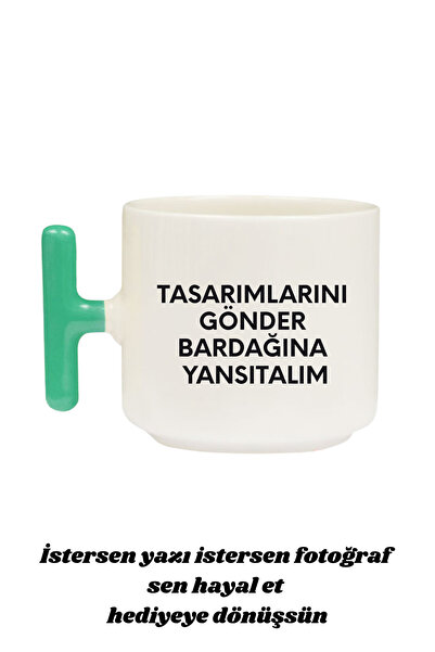 Kişiye Özel Isimli Taraftar Kupası Porselen Kupa Bardak